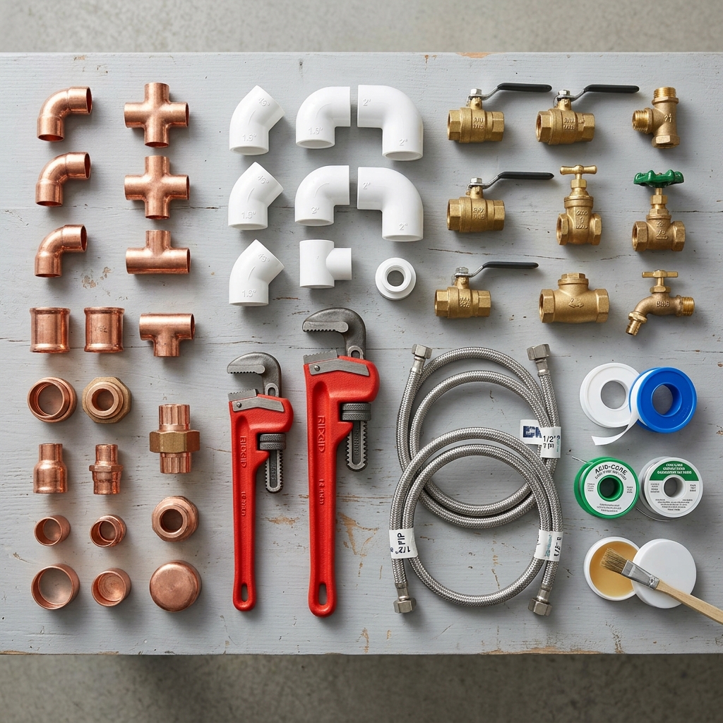 The Complete Plumbing Materials List Every Contractor Needs
